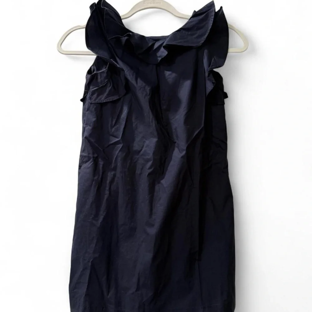 Crew cuts Kids Stylish Navy Ruffle Dress